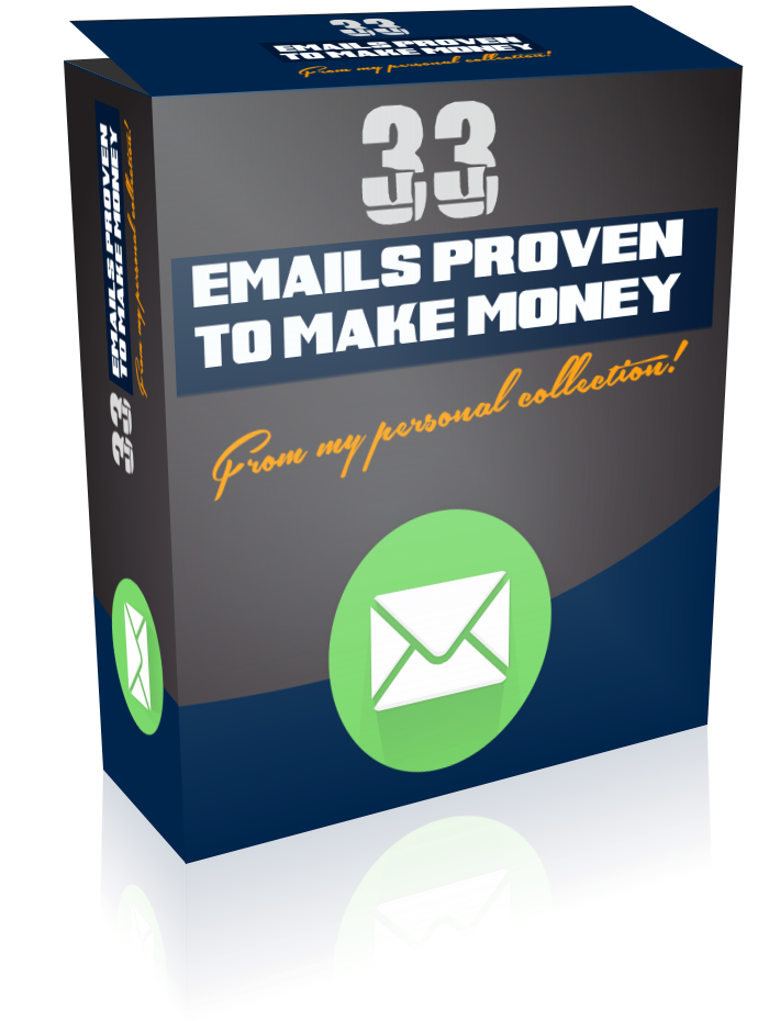 Thumbnail 33 Emails Proven To Make Money From My Personal Collection eBook