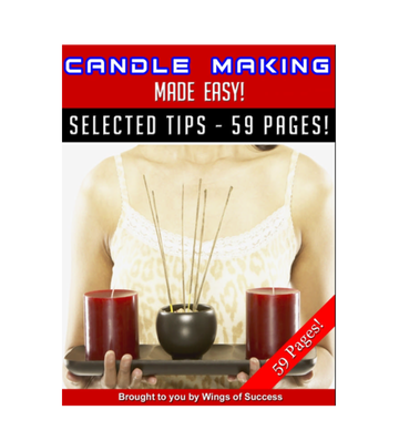 Thumbnail Candle Making Made Easy eBook
