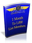 Product picture 1 Month To 1000 List Members eBook