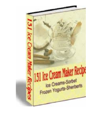 Product picture 131 Ice Cream Maker Recipes eBook