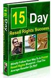 Product picture 15 Days Resell Rights Success eBook