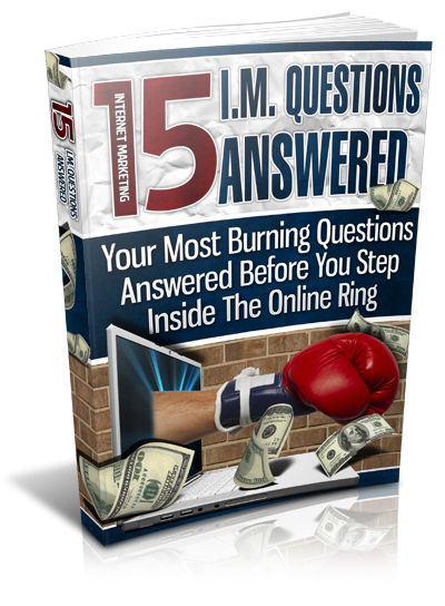 Product picture 15 IM Questions Answered eBook