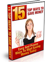 Product picture 15 Top Ways To Save Money eBook