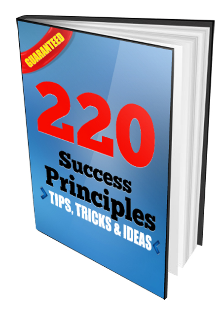 Product picture 220 Success Principles Tips Tricks and Ideas eBook