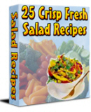 Product picture 25 Crisp Fresh Salad Recipes eBook