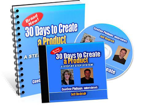 Product picture 30 Days To Create A Product eBook