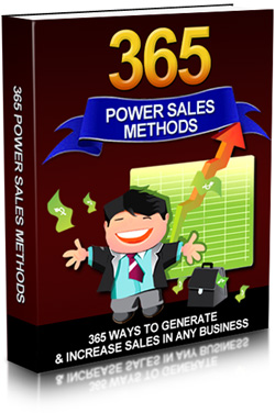 Product picture 365 Power Sales Methods eBook