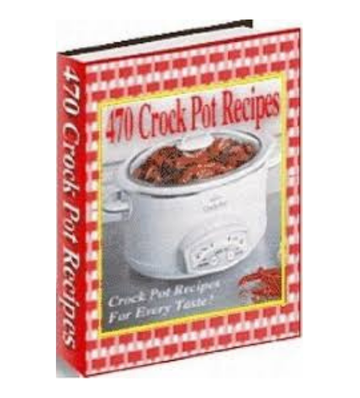 Product picture 470 Crockpot Recipes eBook