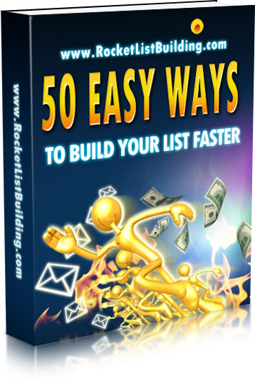 Product picture 50 Easy Ways To Build Your List Faster eBook