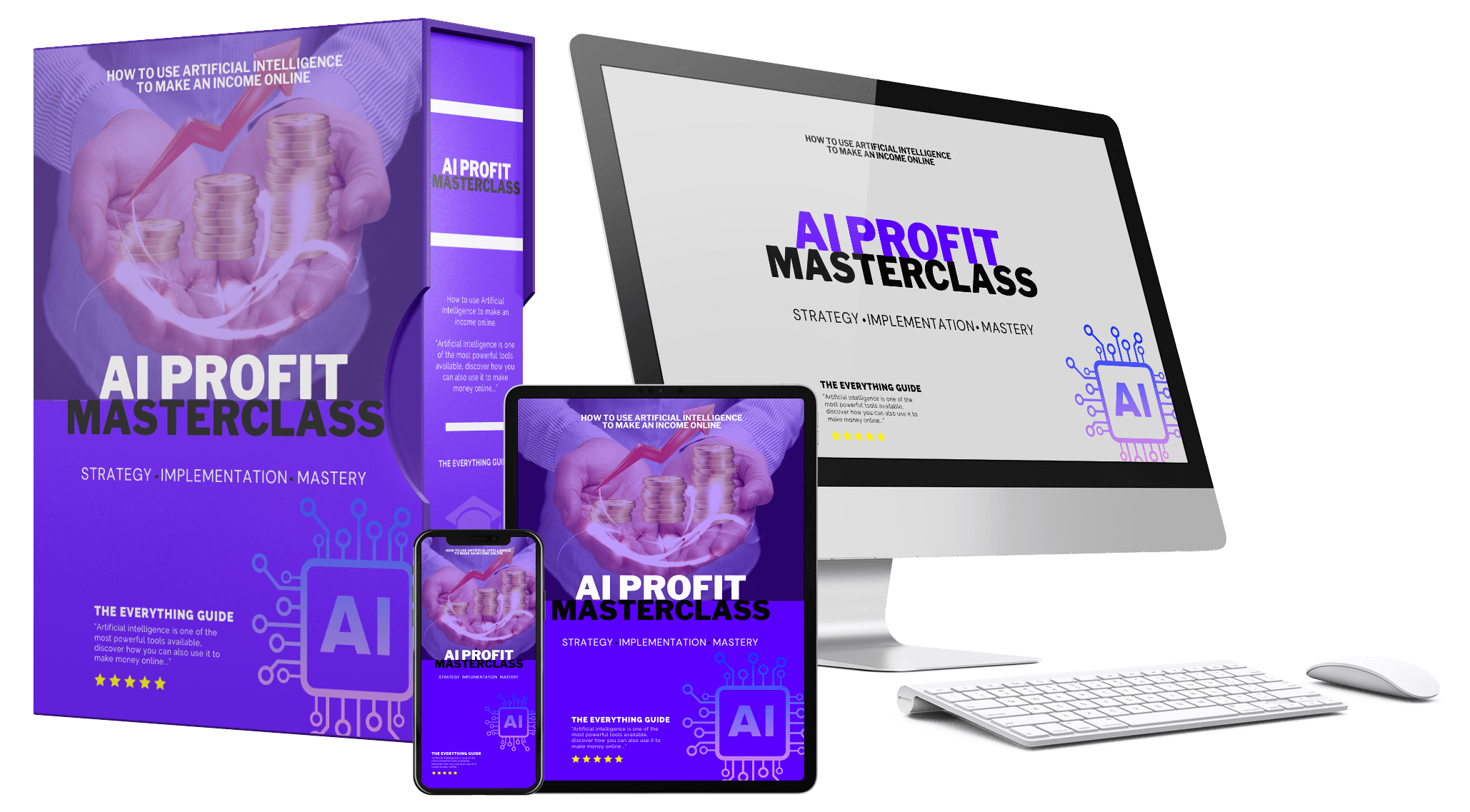 Product picture AI Profit Masterclass eBook
