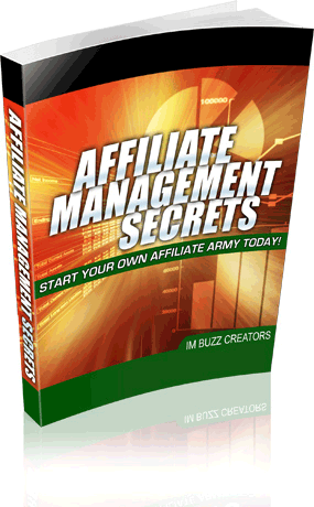 Product picture Affiliate Management Secrets eBook