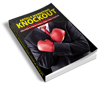 Product picture Article Marketing Knockdown eBook