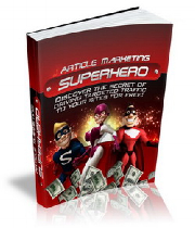 Product picture Article Marketing Superhero eBook