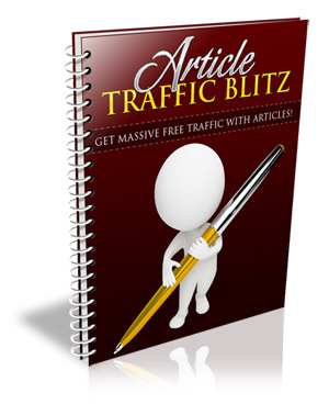 Product picture Article Traffic Blitz eBook