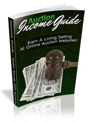 Product picture Auction Income Guide eBook