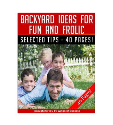 Product picture Backyard Ideas for Fun and Frolic eBook