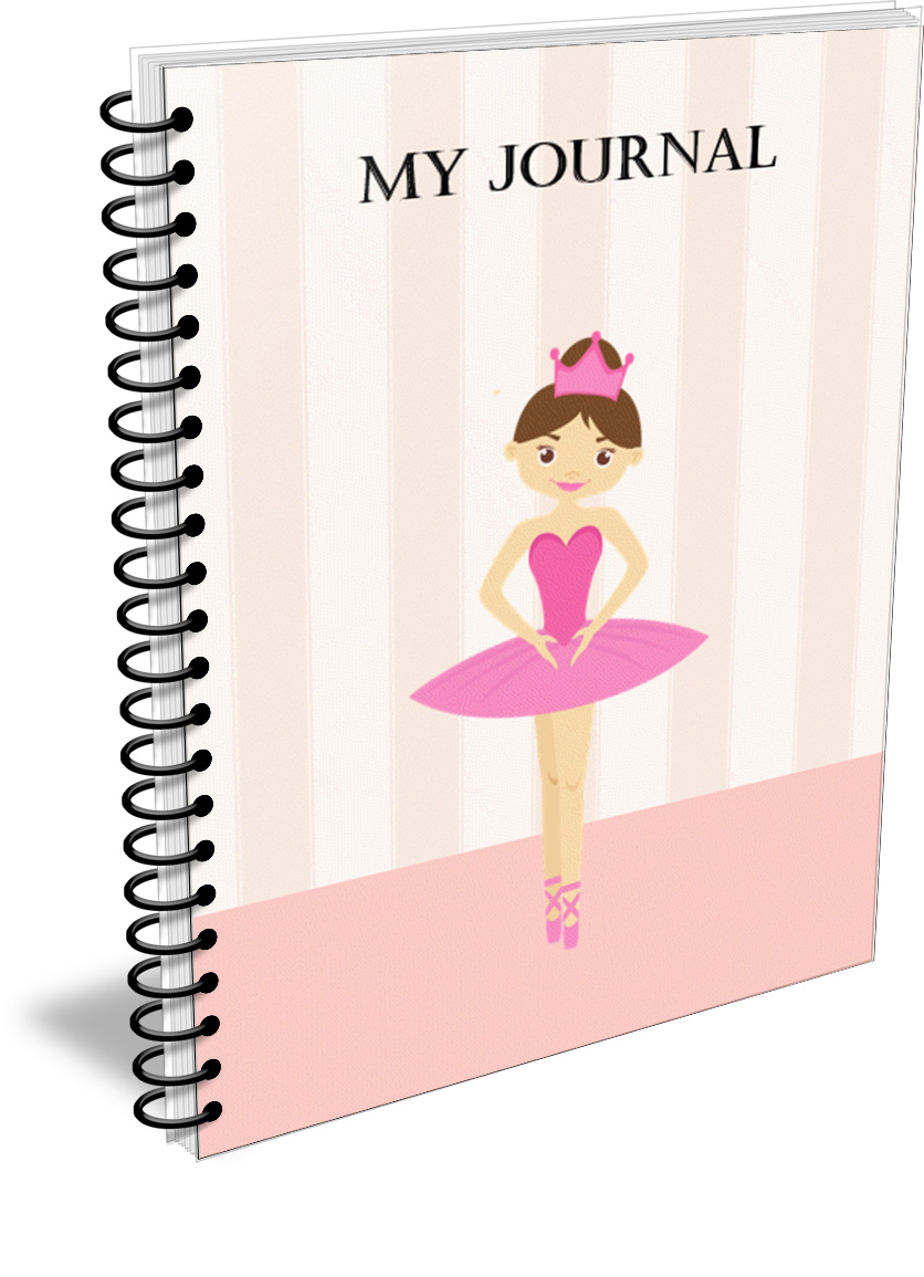 Product picture Ballerina Girl Journal eBook