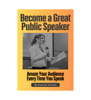 Product picture Become a Great Public Speaker eBook