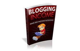 Product picture Blogging Income eBook