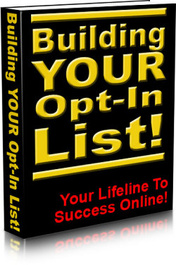 Product picture Building Your Opt In List eBook