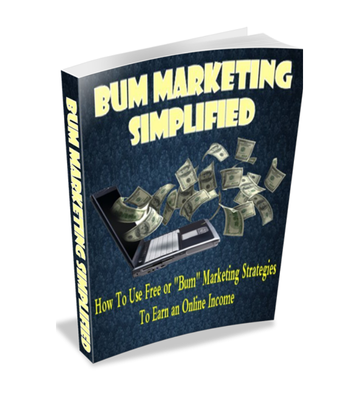 Product picture Bum Marketing Simplified eBook